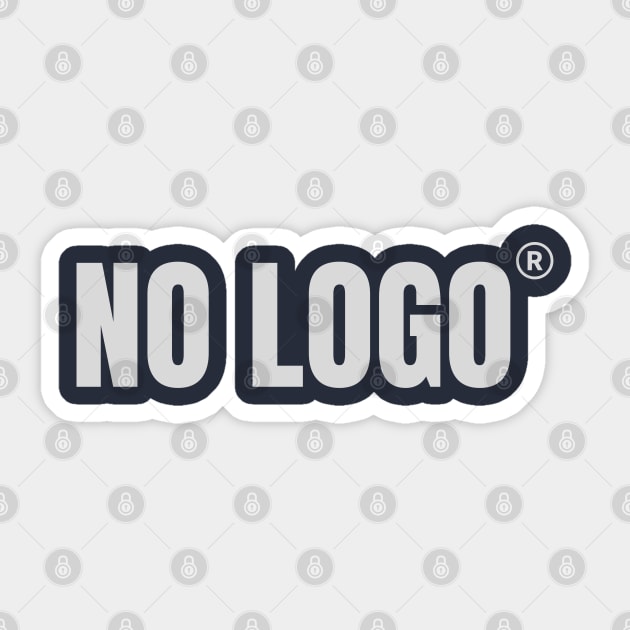 Minimalist No Logo Design Sticker by Stylecombinator